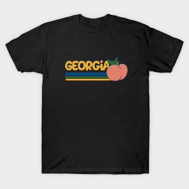 Georgia Peach T-Shirt by bubbsnugg